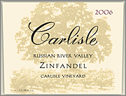 Carlisle 2006 Carlisle Vineyard Zinfandel